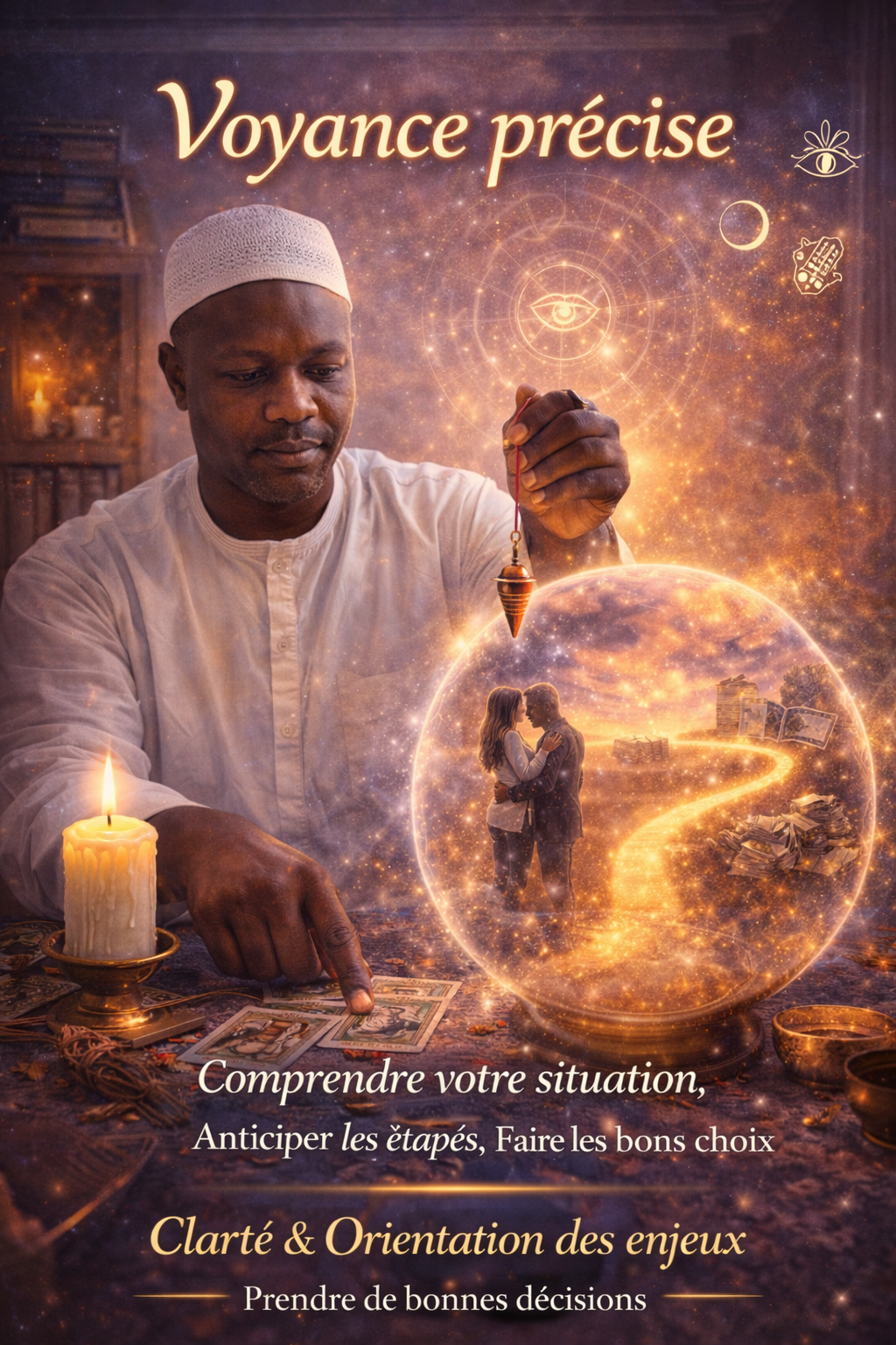Voyance précise et guidance - Grand Voyant Spirituel Wiwe